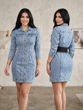 Denim Mini Dress