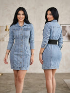 Denim Mini Dress