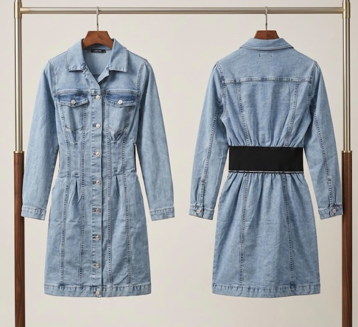 Denim Mini Dress