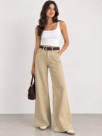 Kitten Wide-Leg Pants