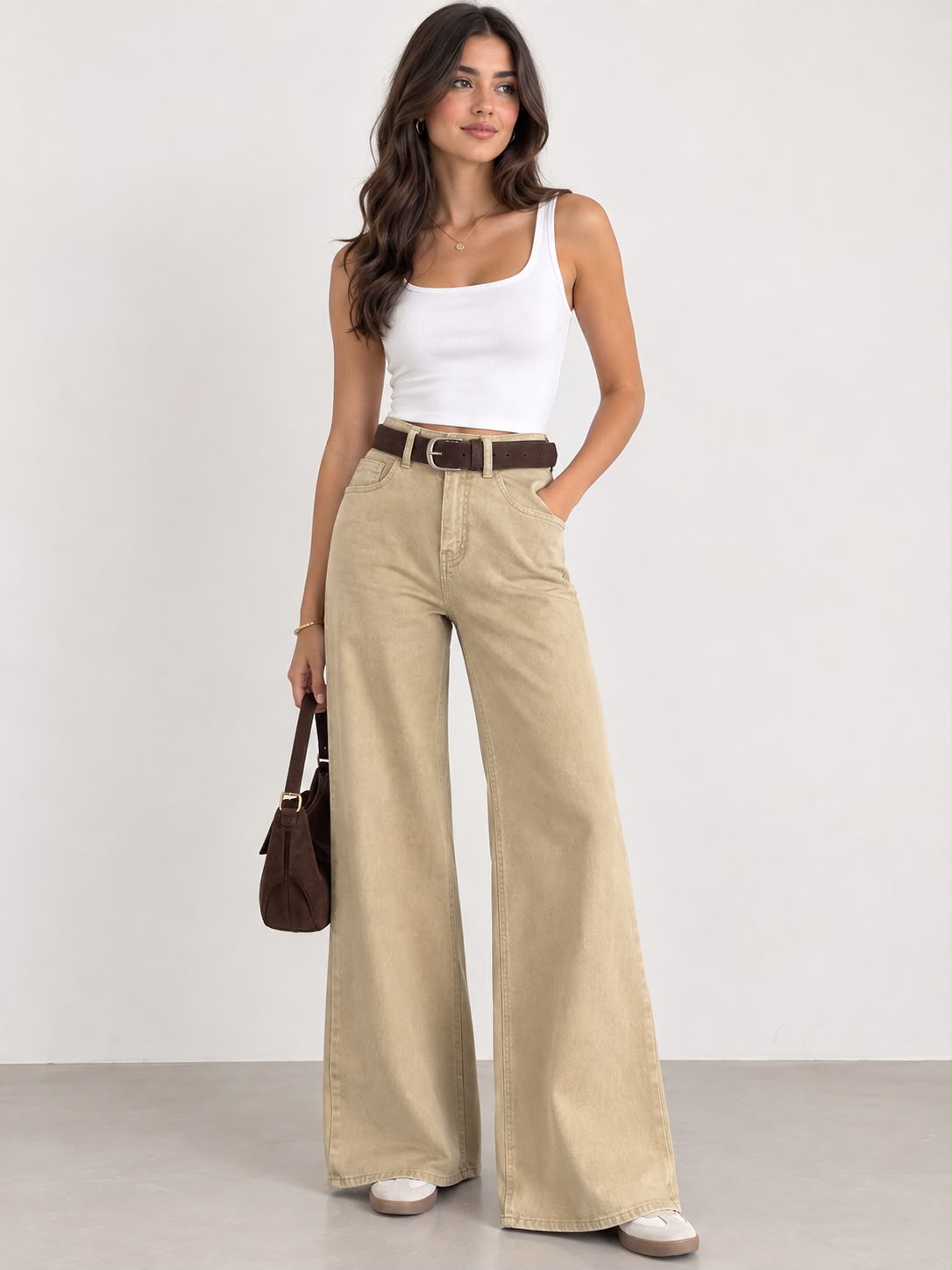 Kitten Wide-Leg Pants