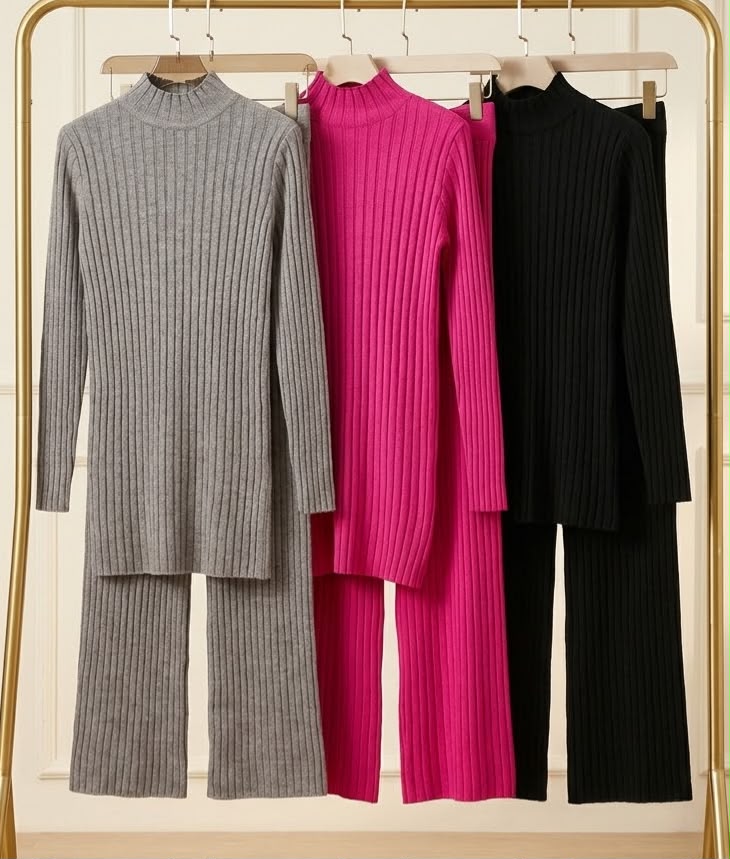 Ribbed Souf Set