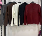 Zip Neck Top