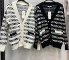 Pattern Knit Cardigan