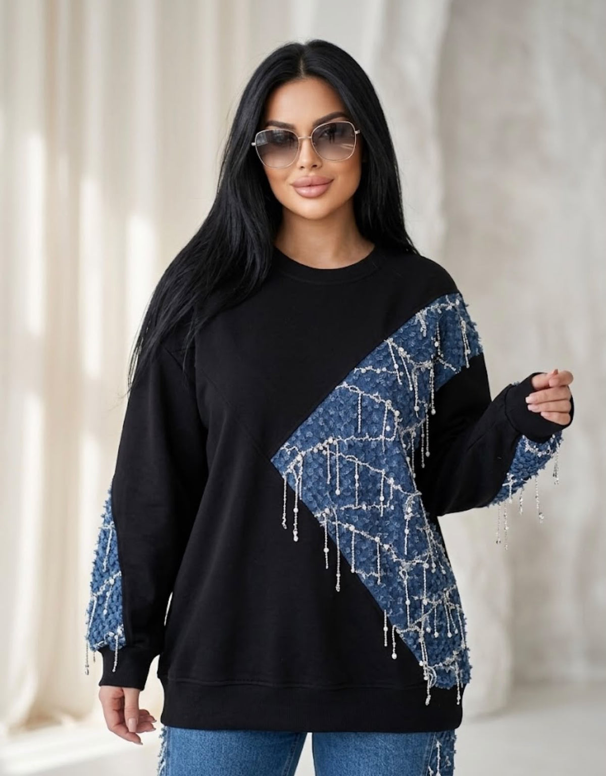 Sequin Sweatshirt