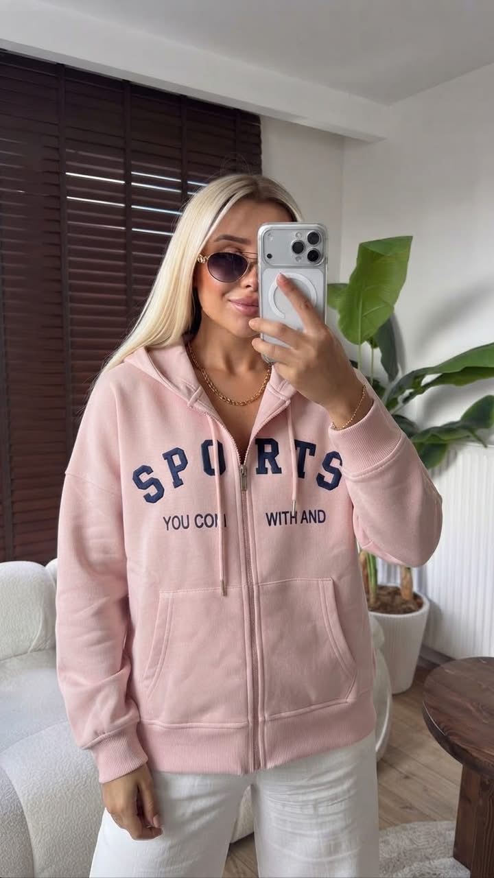 Sports Zip Hoodie