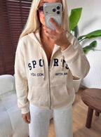 Sports Zip Hoodie
