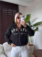 Sports Zip Hoodie