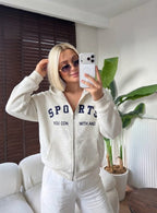 Sports Zip Hoodie