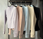 Fleece-Lined Zip Jacket