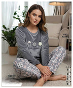 Soft Velvet Pajama Set