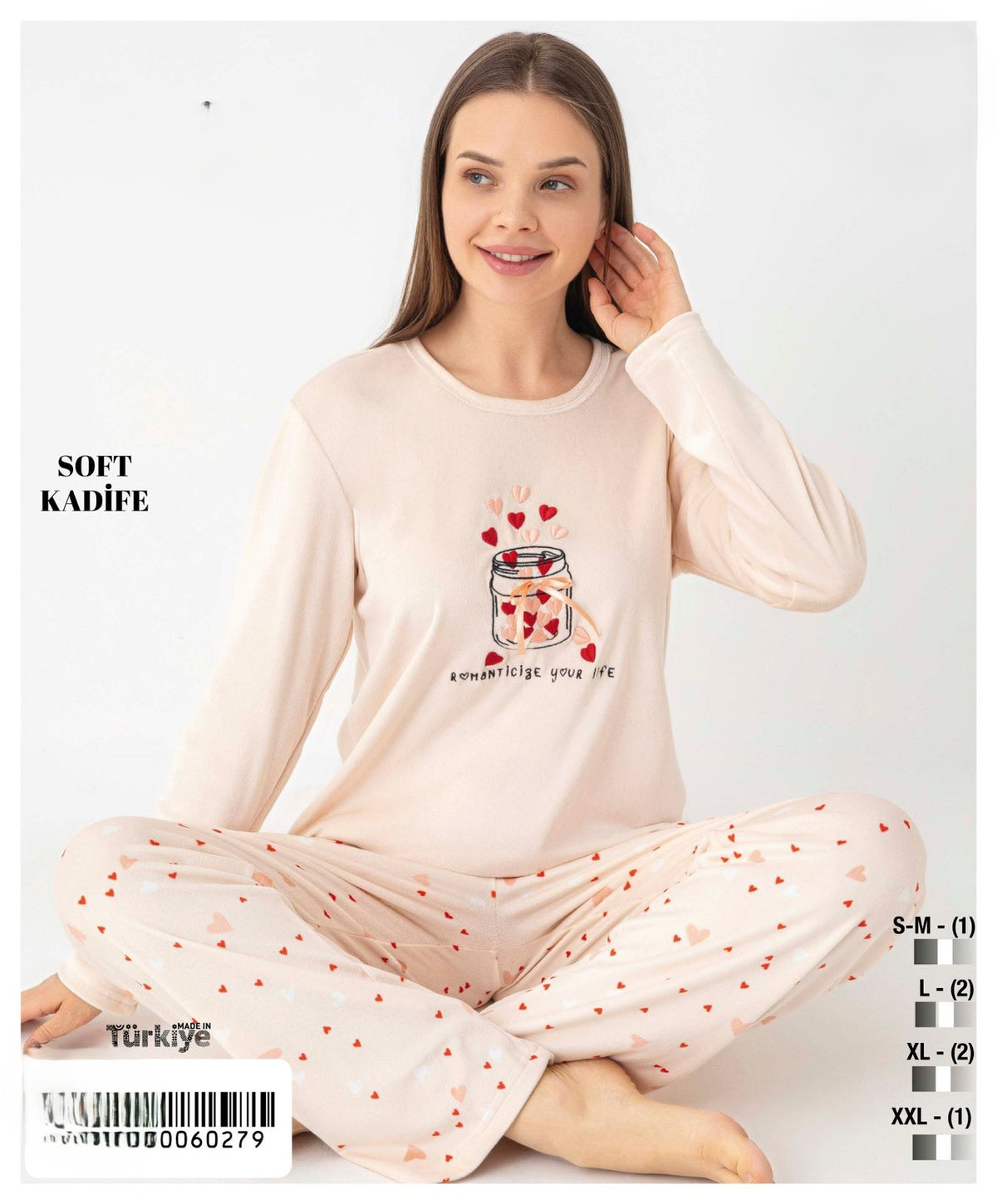 Soft Velvet Pajama Set