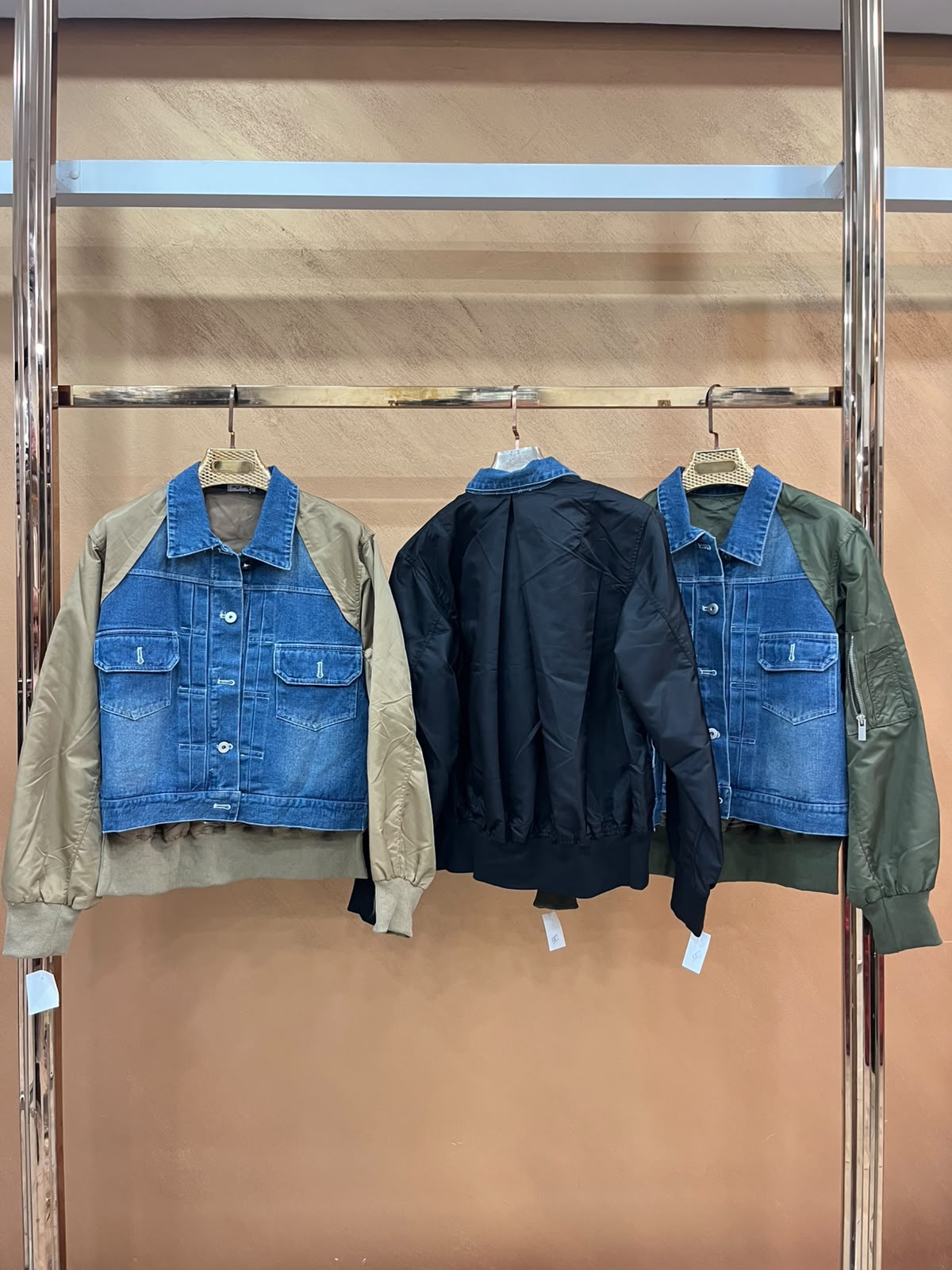 Denim Parachute Jacket