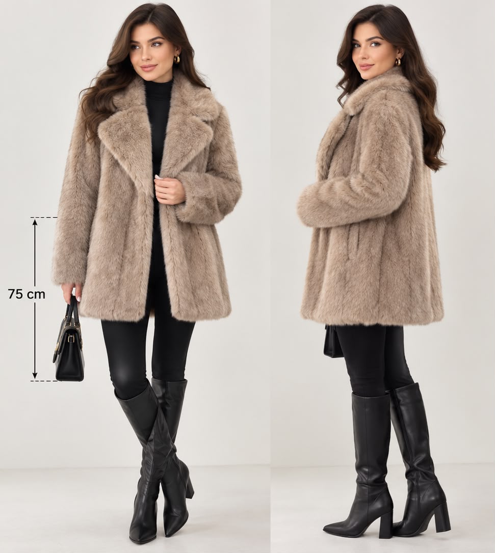 Plush Fur Jacket