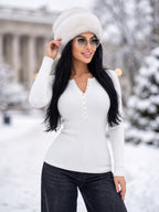 Ribbed Wool Top
