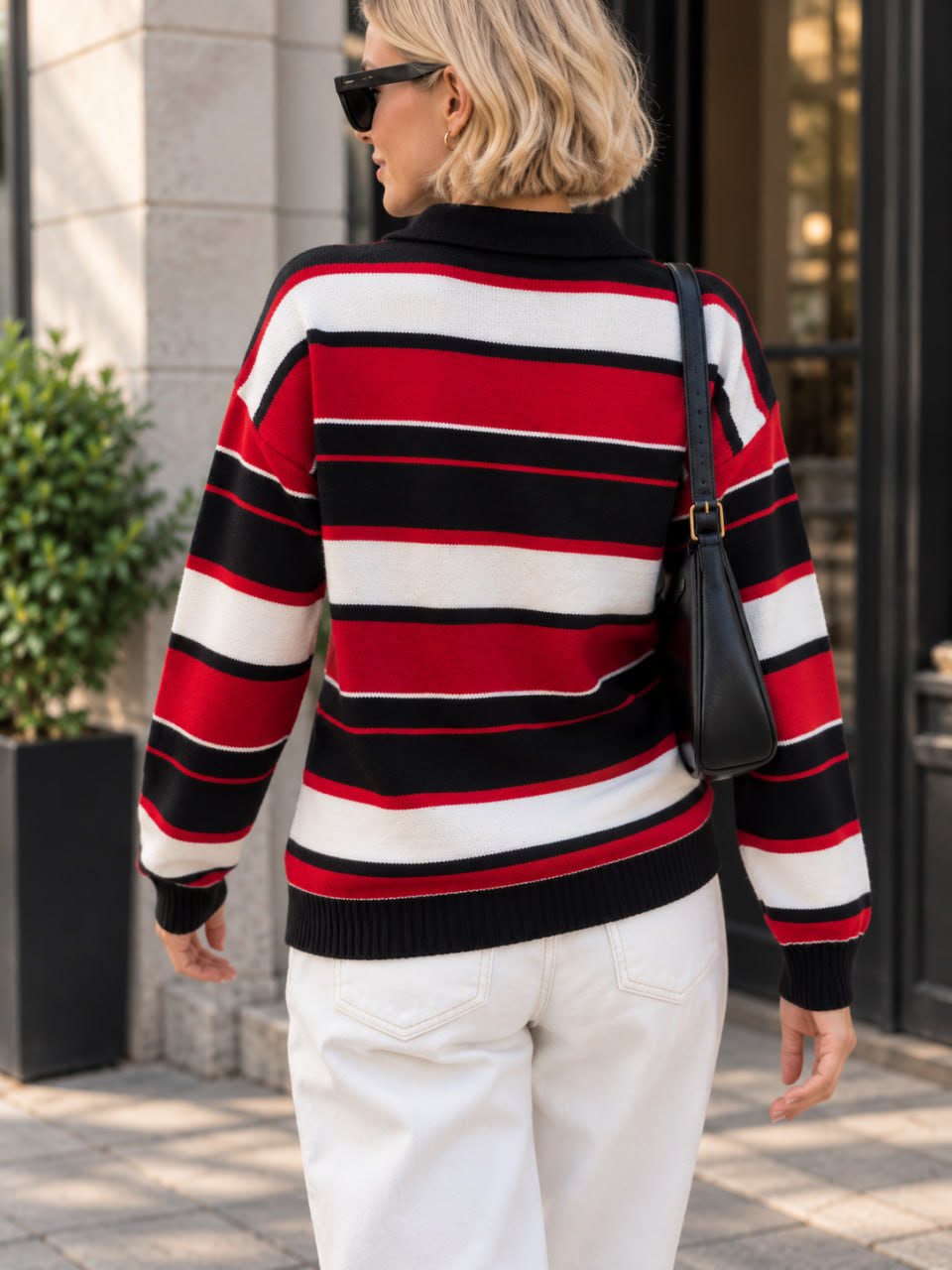 Soft Wool Polo Top