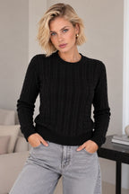 Cable Knit Top