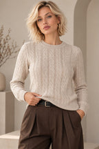 Cable Knit Top