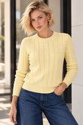 Cable Knit Top