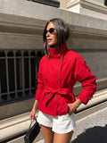 Belted Trench Jacket
