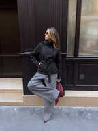 Belted Trench Jacket