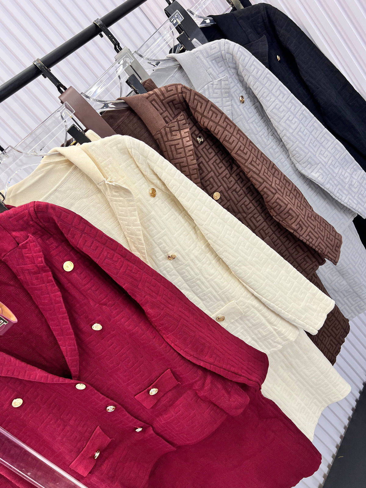 Knit Skirt Set