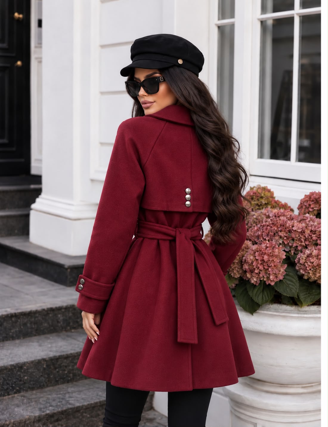 Belted Joukh Coat