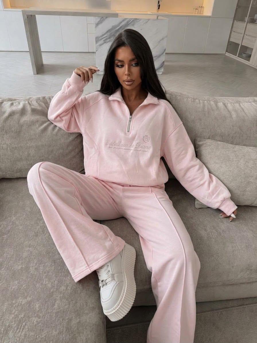 Half-Zip Cotton Set