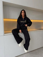 Half-Zip Cotton Set