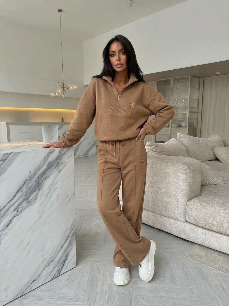 Half-Zip Cotton Set