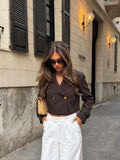 Cropped Tailored Jacket