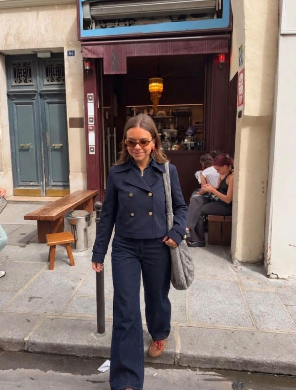 Cropped Tailored Jacket