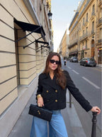 Cropped Tailored Jacket