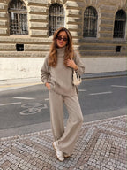 Soft Wool Turtleneck Set