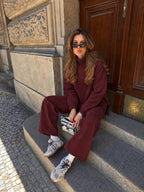 Soft Wool Turtleneck Set