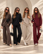 Soft Wool Turtleneck Set
