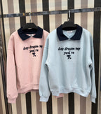 Collared Sweatshirt