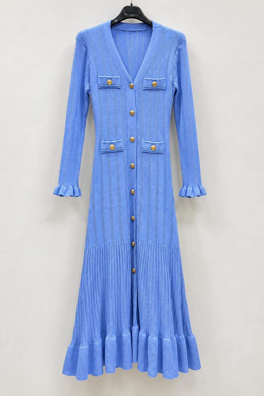 Button Knit Dress